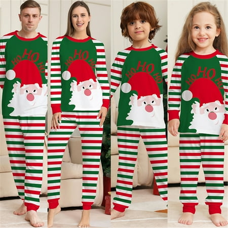 

Family Christmas Pjs Matching Sets Family Christmas Outfits Sleepwear Matching Pjs For Family