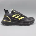 thumbnail image 1 of Ad-id-as Ultraboost 20 Men's Size 7.5 Running Shoes Black Gold HO3051, 1 of 6