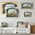 thumbnail image 4 of Designart Window View Of Barn Canvas Wall Art, 4 of 5
