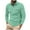 Green, variant on Mlzmgr Golf Shirts for Men 1/4 Button Mock Neck Long Sleeve Shirts for Men Business Casual Men's Tops S-3XL