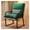 Green, variant on Fabric Office Chair No Wheels Arm Chair with Ergonomic Lumbar Support and Thickened Seats Cushion,Waiting Room Chairs Side Chair for Office School Church Guest Reception