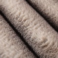 thumbnail image 6 of NC Faux Fur & Warm Fleece Blanket King Size 85"x93", A & B Printed Patterns 3-Ply Heavy Thick Microfiber Plush Blanket 8.5LB, Lion & Brown, 6 of 8