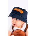 thumbnail image 2 of Let'S Be Happy Old-Baby Bucket Hat 1-3 Years (Navy), 2 of 2
