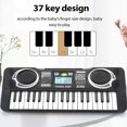 thumbnail image 4 of Teclado de piano musical - Teclado de piano electrónico portátil de 37 teclas para niños, 4 of 8