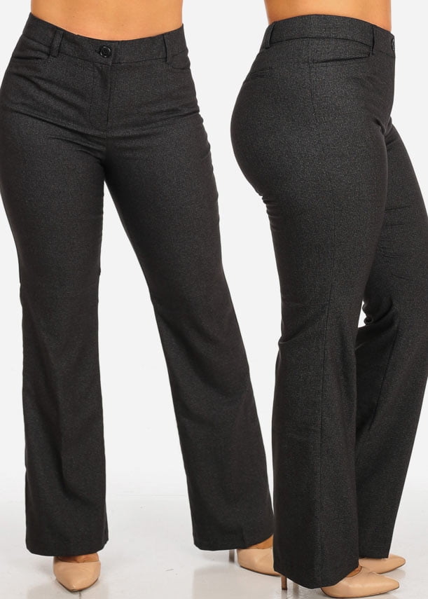 high waisted plus size dress pants