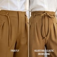 thumbnail image 6 of REDESS Dress Pants for Women Wide Leg Pant Business Casual Flowy Palazzo Pants with Pocket,XS-2XL, 6 of 8
