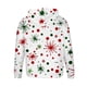 thumbnail image 5 of Sudadera con capucha para hombre, estilo casual, con cuello redondo, estampado, manga larga, blusa de poliéster, 5 of 5