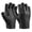 Black - L, variant on Fingerless Sheepskin Leather Gloves for Men & Women, Breathable Half Finger Driving Motorcycle Riding Gloves, Lightweight Unlined Gloves for Cycling, Outdoor Activities, Black - M