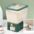 thumbnail image 4 of Contenedor de almacenamiento de arroz Sunnimix 22 libras Verde, 4 of 8