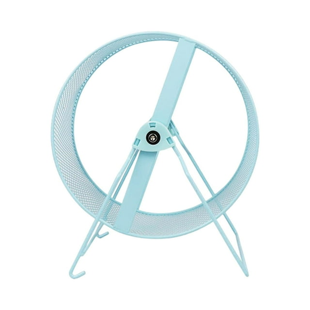 Rueda de ejercicio para hámster, rueda para correr, juguete de entretenimiento silencioso con soporte 25 cm