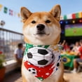 thumbnail image 3 of Funny Football Bandanas Triangle Reversible Scarf Bibs For Adjustable Puppy Birthday Party For Cat Lovers, 3 of 5