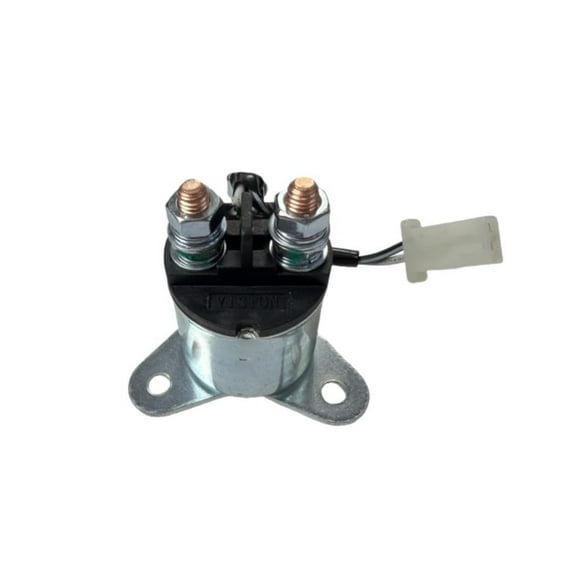 Starter Motor Solenoid W/ 2-Wire Plug for A-ipower SUA9000E SUA10000EC SUA12000E for Predator 7000/8750W 420cc for Generac GP6500E GP7500E GP8000E for All Power Gentron 10000W Generator W/Pigtail