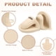 thumbnail image 3 of Uxcell 2 Pcs Guantes de Horno de Silicona, Mini Guantes Resistentes al Calor, Soportes para Olla de Silicona, Protectores de Dedos para Cocinar, Agarre para Freidora de Aire, Cocina y Horneado, Beige, 3 of 6