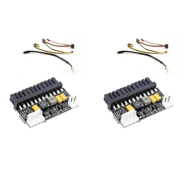 2X 150W 24Pin 12V DC Pico de Entrada 150P Salida Realan Mini ITX Pico PSU DC ATX Interruptor Fuente de Alimentación