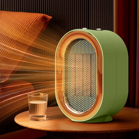 

Sale Clearance Heater Fan Circulation Heating Fan Overheat Protection Small Floor For Home Household Dark Desktop Hot Fan Small Heater Electric Heate