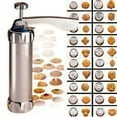thumbnail image 2 of Prensas para galletas, prensa para repostería con 20 accesorios y 4 accesorios para pulverizar, molde para repostería DIY, herramientas para hacer galletas, herramientas para hornear en casa, 2 of 5