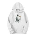 thumbnail image 3 of cocolona Womens Halloween Hoodie Fall Long Sleeve Drawstring Graphic Sweatshirts Casual Loose Pullover Tops Halloween Sweatshirts, 3 of 4