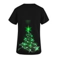 thumbnail image 5 of Christmas Shirts for Women Short Sleeve Womens Plus Size Tops Casual Loose Blouses Trendy Graphic Tees Fashion Clothes, 5 of 5