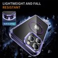 thumbnail image 6 of Dteck for iPhone 16 Pro Case, Compatible with MagSafe, Anti-Yellowing Military-Grade Protection Shockproof Slim Magnetic Phone Sleeve for iPhone 16 Pro,Purple, 6 of 7
