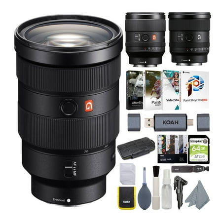 SONY SEL20F18G, SEL35F14GM and SEL2470GM Holiday Bundle