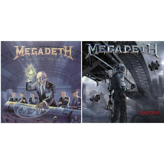 Rust In Peace & Dystopia [LP Vinyl Bundle]