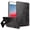 Black, variant on ELEHOLD Premium Leather Hand Strap Kickstand Shock Absorbent Protective Case for Apple iPad mini 5th/4th/3rd/2nd/1st, Blue