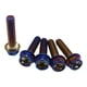 thumbnail image 1 of 5 tornillos de rueda M8 para Vespa, accesorios de alto rendimiento. Azul, 1 of 8