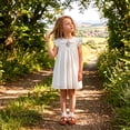 thumbnail image 3 of NIPAXO Girls Ruffle Trend Top with Doll Collar, White, 4-5Y, 3 of 7
