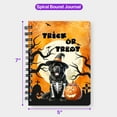 thumbnail image 5 of Trick or Treat Newfoundland Needs Candy Happy Halloween Night Spiral Bound Journal Newfie Dog Lover Gifts 5x7in Spiral Notebook - 02020, 5 of 5