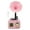 Pink, variant on YAHHU Portable Phonograph Vintage Retro Bluetooth Speaker Loudspeaker Box, 5W Output, Built-in 1200mAh Battery, Dimensions 9.45 inches / 24 cm, Red
