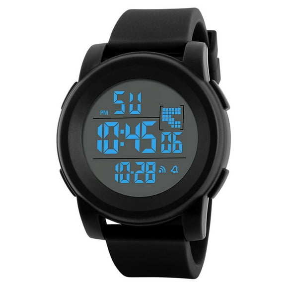 TopLLC Men's Sport Watch Luxury Men Analog Digital Military Sport LED Wrist Watch Sports Watch