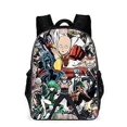 thumbnail image 1 of Mochila de anime Naruto para niños, mochila escolar con temática de Sasuke y Naruto, ligera y duradera, diseño unisex., 1 of 5