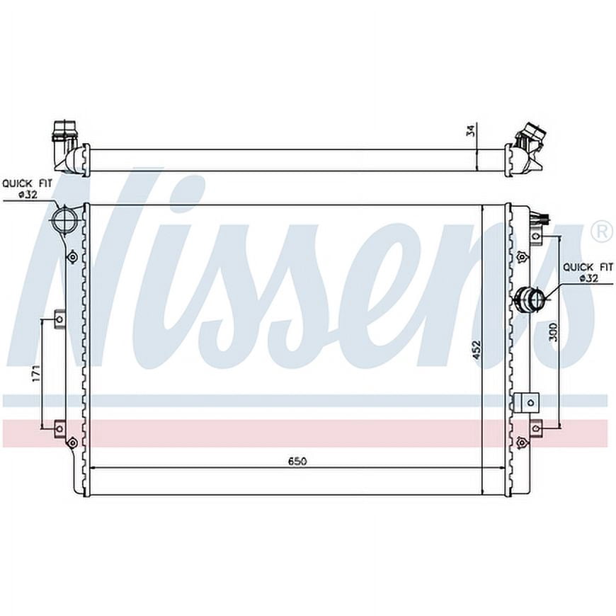 Nissens 65015 Radiator