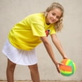 thumbnail image 3 of Voleibol JSNING Rainbow Soft Touch, tamaño oficial 21 cm, 3 of 6
