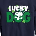 thumbnail image 3 of Snoopy Lucky Dog - Toddler And Youth Crewneck Fleece Sweatshirt, 3 of 6