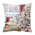 thumbnail image 3 of Abbracc Housse de Coussin Motif Imprimé Housse de Canapé Pratique Réutilisable Housse de Coussin D, 3 of 8
