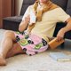 thumbnail image 5 of Fotbe Panda Avocado Pantalones Cortos de Pijama para Hombre, Ropa de Dormir, Pantalones de Pijama Cortos para Hombre-Small, 5 of 6