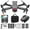 BlackBK, variant on Iumwxz Drone with Daul 4k Hd Fpv Camera Remote Control Toys Gifts for Boys Girls with Altitude Hold Headless Mode Start Speed Adjustment Drones for Adults home decor christmas clearance indoor