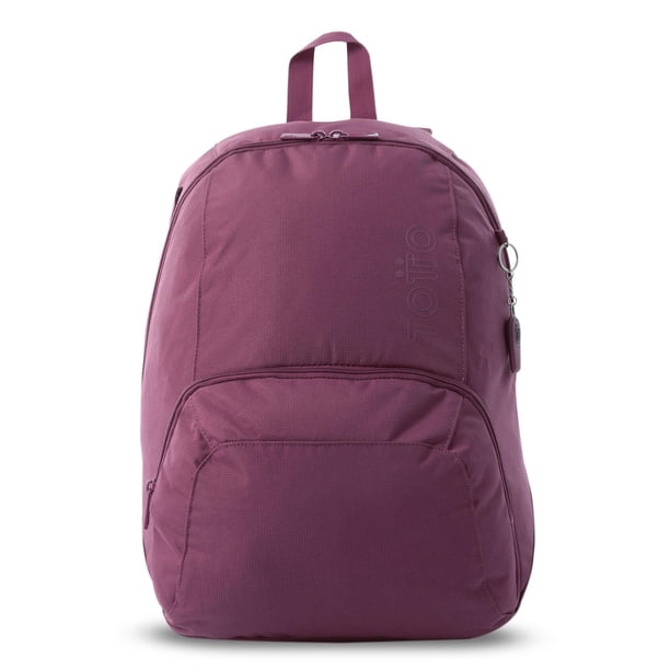 TOTTO Mochila Grande con Organizador Interno| Escuela - Oficina - Viaje | 20 L OMETTO rosa G