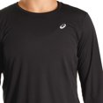 thumbnail image 3 of Playera Asics Mujer Silver Ls Negro 2012A031001, 3 of 4