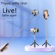 thumbnail image 3 of Palo selfie con Bluetooth integrado, palo selfie multifuncional, soporte portátil, 3 of 4