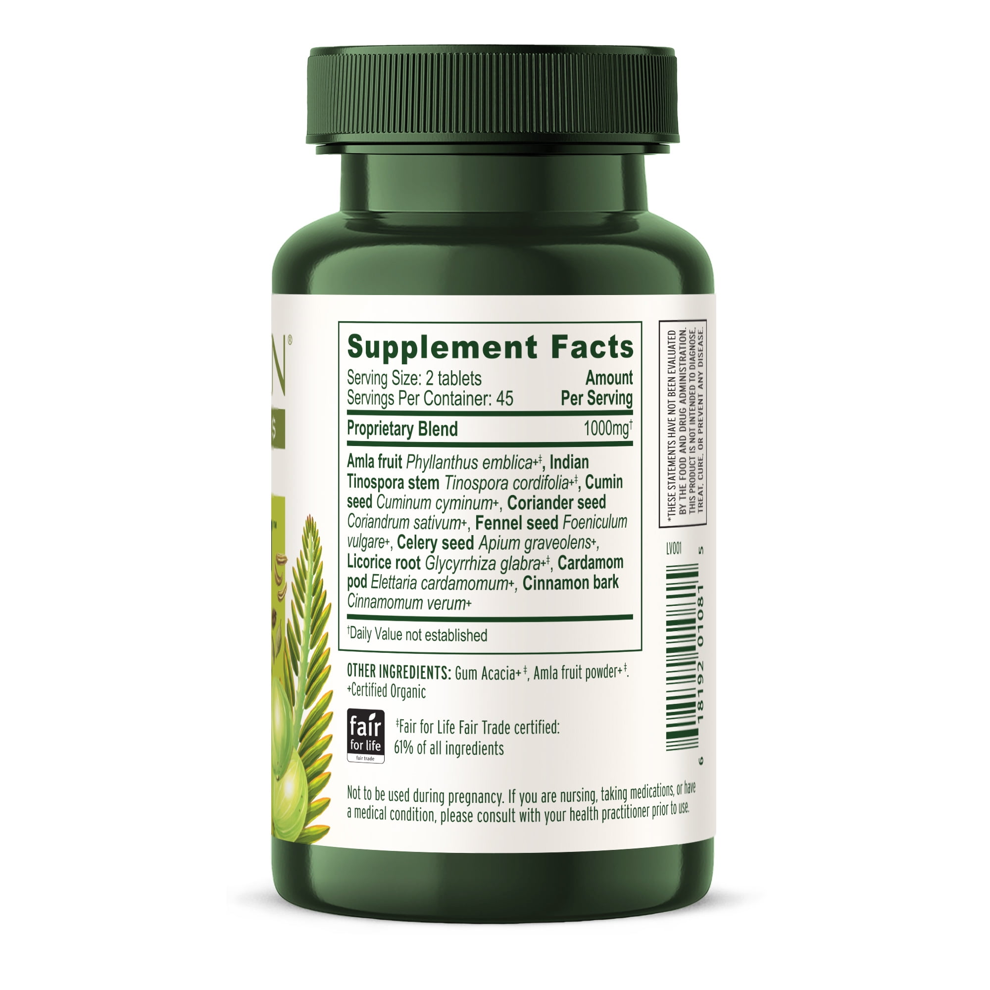 Banyan Botanicals Pitta Digest - USDA Organic, 90 Tablets - Cooling & Soothing for a Hot Digestive System*
