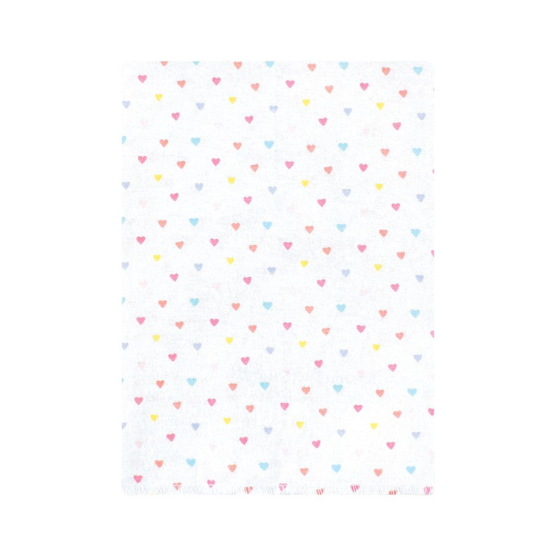 Hudson Baby Unisex Baby Cotton Poly Flannel Burp Cloths Bundle, Unicorns Rainbows, One Size