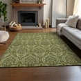 thumbnail image 6 of Addison Rugs Mayfield Washable Transitional Panel Green Rectangle Rug, 3' x 5', 6 of 6