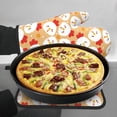 thumbnail image 7 of Bingfone Cartoon Chicken Print Oven Mitts Pot Holders Set 2 PCS for Kitchen for Cooking Grilling Baking BBQ Pot Holders Cook Essentials, 7 of 7