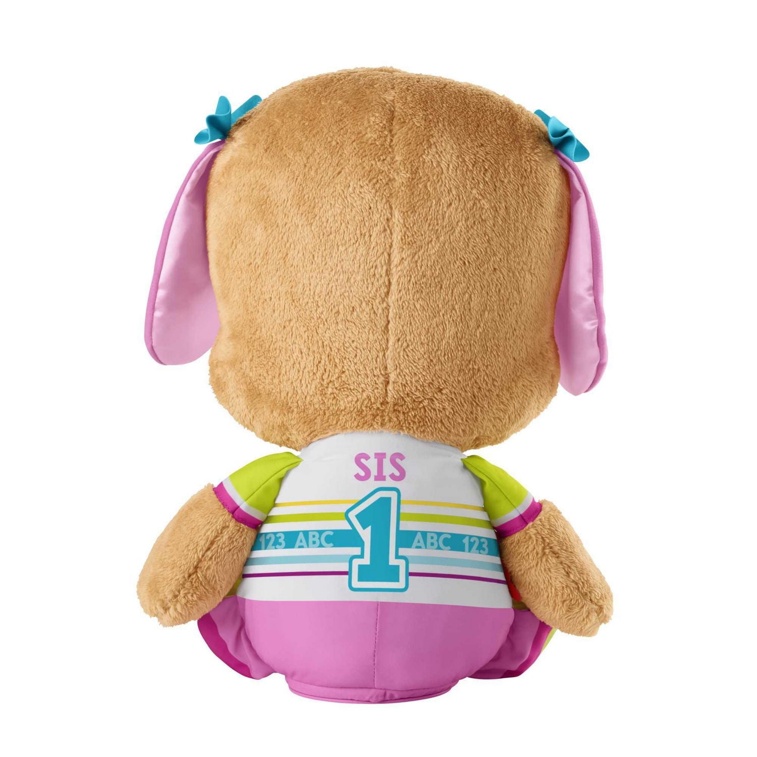 So Big Sis Rires et Éveil de ​Fisher-Price, grand jouet musical en peluche - Édition Française