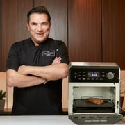 NuWave Todd English Air Fryer Oven Pro-Smart Convection Toaster Oven with Smart Thermometer, Stainless Steel, Non-stick, Wide