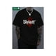 thumbnail image 1 of Slipknot-inspired Men'S Cotton T-Shirt- Casual Short Sleeve, Crew Neck, Summer Fashion Top in Classic Black, 1 of 6