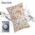 thumbnail image 6 of Honeii Retro Floral Butterfly Print Pillow Cases,Plush Throw Pillow Covers,Decorative Pillowcase for Sofa, Couch, Living Room-16"x24", 6 of 6