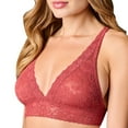 thumbnail image 2 of Journelle Women's Lace Plunge Bralette in Red, 2 of 4